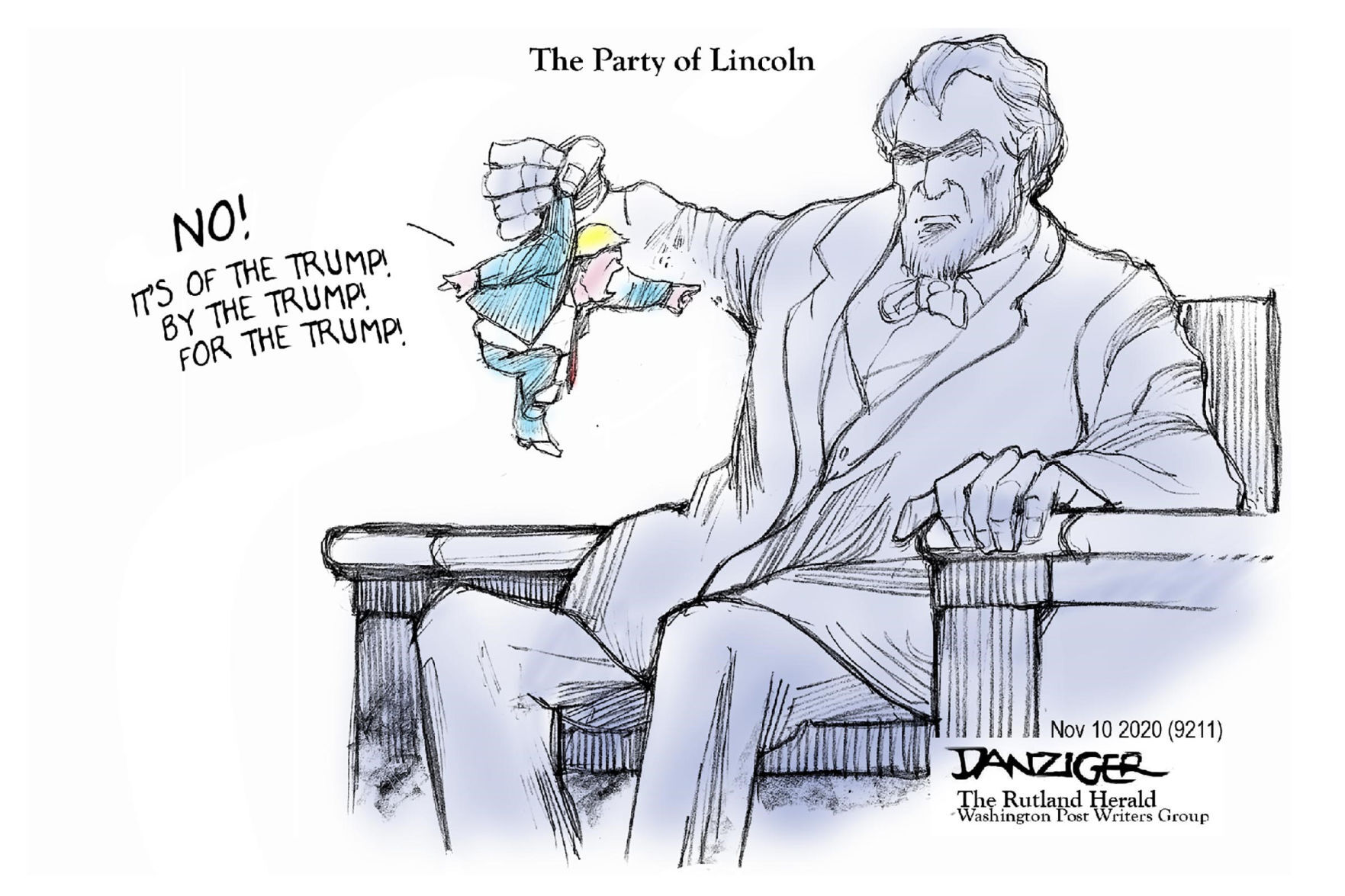 Jeff Danziger cartoon